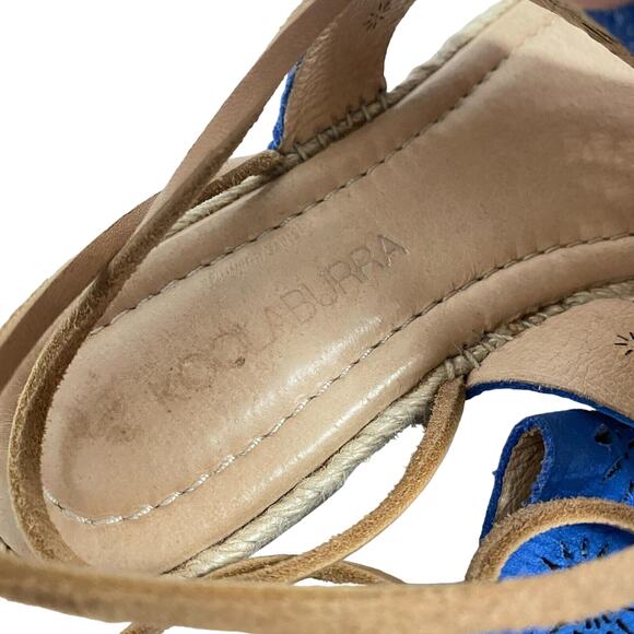 KOOLABURRA Kanita Laser Cutout Thong Sandals Blue EUR 36-37 US 6 - Picture 7 of 11